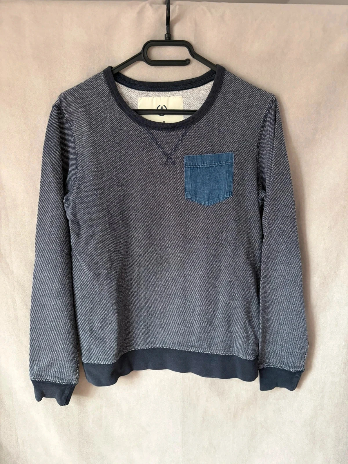 Pull sweat bleu bizzbee taille s